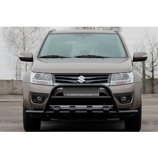 Bull Bar ST-WT-15 Black (Stainless Steel) Suzuki Grand Vitara 2005-2017 photo 2