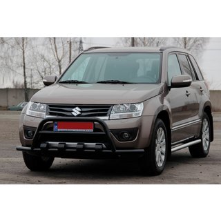 Bull Bar ST-WT-15 Black (Stainless Steel) Suzuki Grand Vitara 2005-2017 photo 3