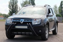 Renault Duster 2008–2017 Kelebek WT01 Black Bull Bar (stainless steel) photo 2