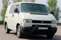 Volkswagen T4 Caravelle/Multivan 1990–2003 Bull Bar Kelebek WT011 Black (stainless steel) photo 2