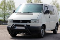 Volkswagen T4 Caravelle/Multivan 1990–2003 Bull Bar Kelebek WT011 Black (stainless steel) photo 3