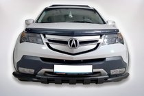 Acura MDX 2007-2013 Front Bumper Guard B1-47 Black (Stainless Steel) photo 2