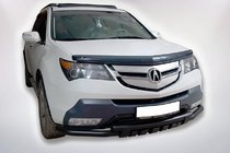 Acura MDX 2007-2013 Front Bumper Guard B1-47 Black (Stainless Steel) photo 1