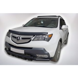 Front Bumper Guard B1-47 Black (Stainless Steel) Acura MDX 2007-2013 photo 3