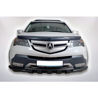 Front Bumper Guard B1-47 Black (Stainless Steel) Acura MDX 2007-2013 photo 2