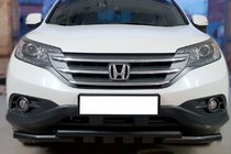 Honda CRV 2012-2016 Front Bumper Guard Shark Black (Stainless Steel) photo 2