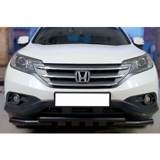 Front Bumper Guard Shark Black (Stainless Steel) photo 2