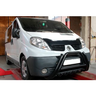 Bull Bar F1-01 Black (Stainless Steel) Opel Vivaro 2001–2015 photo 2