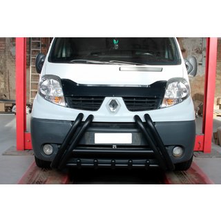 Bull Bar F1-01 Black (Stainless Steel) Nissan Primastar 2002-2014 photo 1