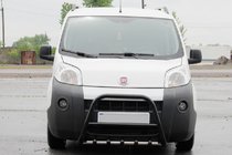Fiat Fiorino/Qubo 2008-2024 Bull Bar WT006 Black (Stainless Steel) photo 1
