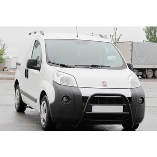 Bull Bar WT006 Black (Stainless Steel) Fiat Fiorino/Qubo 2008-2024 photo 2