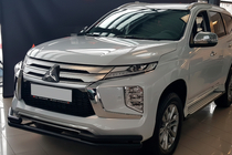 Mitsubishi Pajero Sport 2015- Front Bumper Guard ST085 Black (2020+, Stainless Steel) photo 1