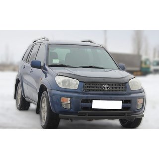 Front Bar ST014-1 Black (Stainless Steel) Toyota Rav 4 2001-2005 photo 2
