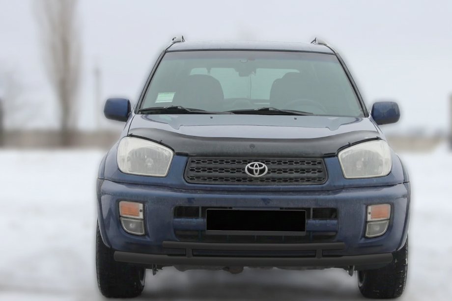 Toyota Rav 4 2001-2005 Front Bar ST014-1 Black (Stainless Steel) Image