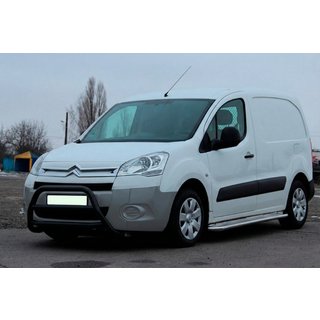 Bull Bar WT022 Black (Stainless Steel) Peugeot Partner Tepee 2008-2018 photo 2