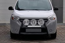 Renault Dokker 2013-2022 Bull Bar WT022 Black (Stainless Steel) photo 1