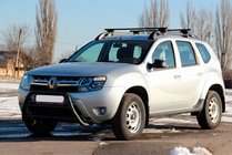 Renault Duster 2008–2017 Bull Bar WT022 Black (Stainless Steel) photo 1