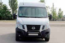 Renault Master 2011-2023 Bull Bar WT022 Black (Stainless Steel) photo 1