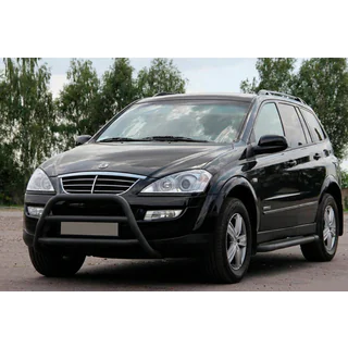 Bull Bar WT022 Black (Stainless Steel) SsangYong Kyron 2005-2014 photo 1