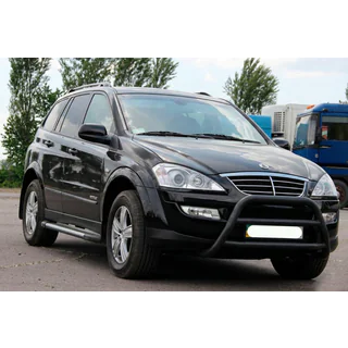 Bull Bar WT022 Black (Stainless Steel) SsangYong Kyron 2005-2014 photo 3