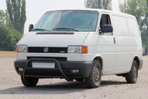 Volkswagen T4 Caravelle/Multivan 1990–2003 Bull Bar WT022 Black (Stainless Steel) photo 3