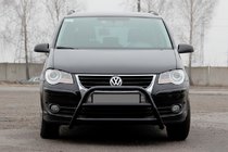 Volkswagen Touran 2003-2010 Bull Bar WT022 Black (Stainless Steel) photo 2