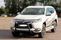 Mitsubishi Pajero Sport 2015- Bull Bar WT022 Black (Stainless Steel) photo 3