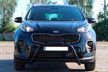 Kia Sportage 2015-2021 Bull Bar WT023 Black (Stainless Steel) photo 1