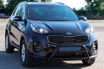 Kia Sportage 2015-2021 Bull Bar WT023 Black (Stainless Steel) photo 2