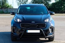 Kia Sportage 2015-2021 Bull Bar WT023 Black (Stainless Steel) photo 4