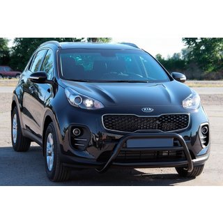 Bull Bar WT023 Black (Stainless Steel) Kia Sportage 2015-2021 photo 2