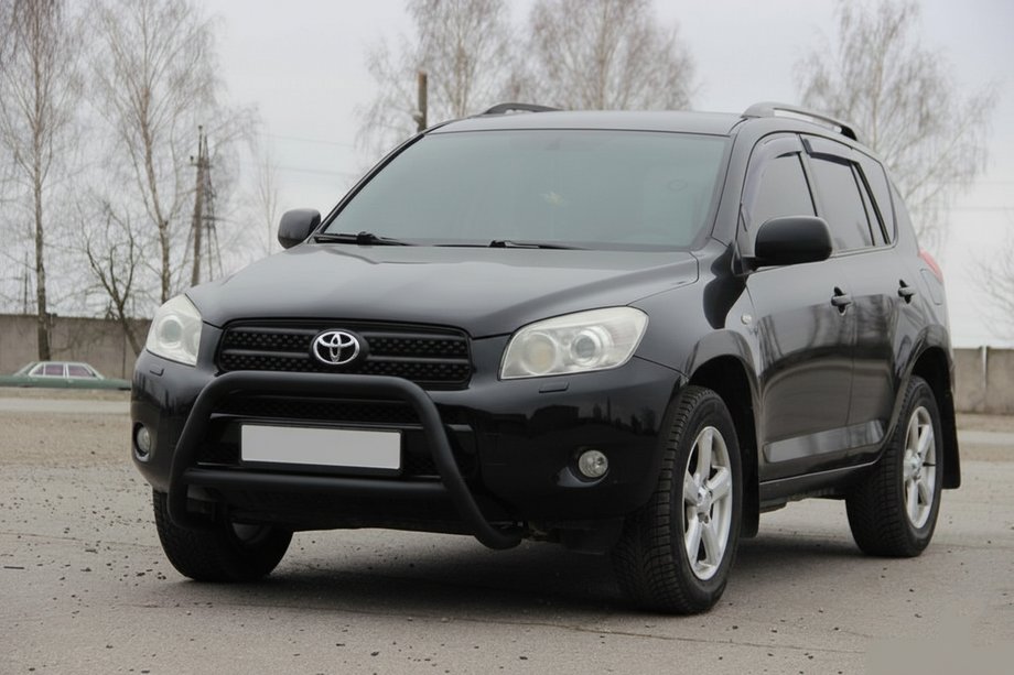 Toyota Rav 4 2006-2013 Bull Bar WT022 Black (Stainless Steel) Image