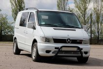 Mercedes Vito W638 1996-2003 Bull Bar WT022 Black (Stainless Steel) photo 3