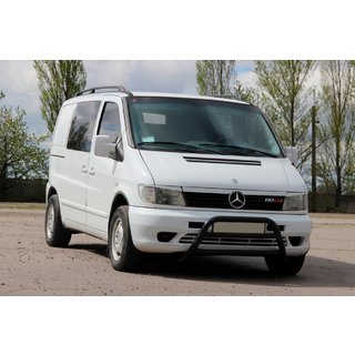 Bull Bar WT022 Black (Stainless Steel) Mercedes Vito W638 1996-2003 photo 3
