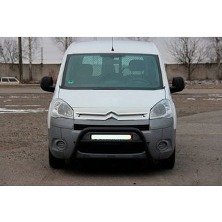 Bull Bar WT007 Black (Stainless Steel) Citroen Berlingo 2008-2018 photo 3