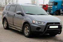 Mitsubishi Outlander 2006-2012 Bull Bar WT007 Black (Stainless Steel) photo 1