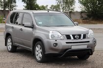 Nissan X-trail T31 2007-2014 Front Bumper Guard WT007 Black (Stainless Steel) photo 1