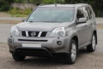 Nissan X-trail T31 2007-2014 Front Bumper Guard WT007 Black (Stainless Steel) photo 3