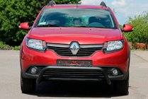 Dacia Sandero 2013-2020 Front Bar WT007 Black (Stainless Steel) photo 1