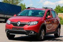 Dacia Sandero 2013-2020 Front Bar WT007 Black (Stainless Steel) photo 2