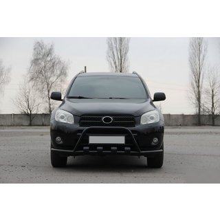 Bull Bar WT-ST15 Black (Stainless Steel) Toyota Rav 4 2006-2013 photo 3