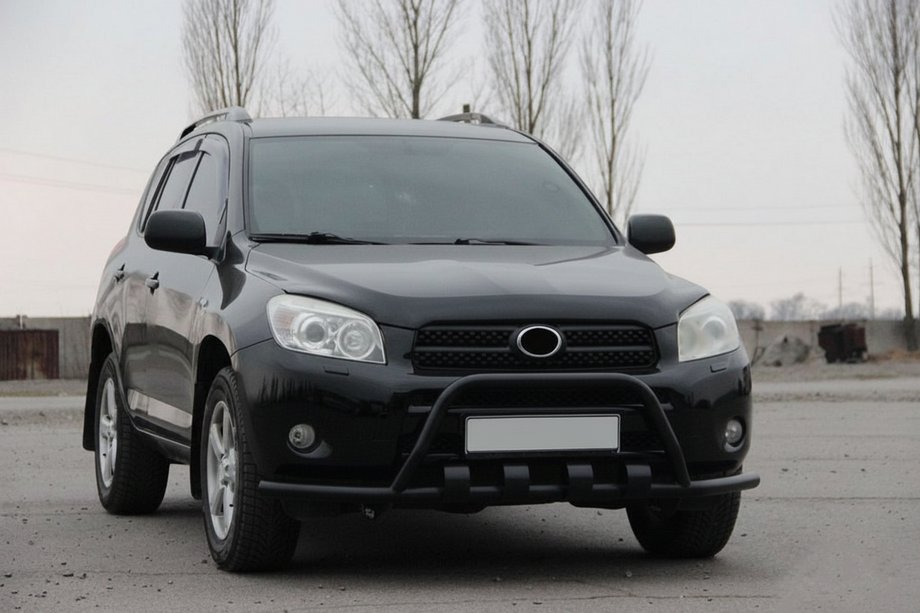 Toyota Rav 4 2006-2013 Bull Bar WT-ST15 Black (Stainless Steel) Image