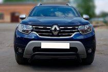 Renault Duster 2018-2024 Bull Bar WT007 Black (Stainless Steel) photo 2