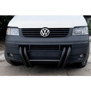 Bull Bar ST006-03 Grille Black (Stainless Steel) Volkswagen T5 Transporter 2003-2010 photo 3