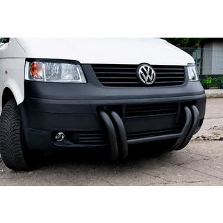 Bull Bar ST006-03 Grille Black (Stainless Steel) Volkswagen T5 Transporter 2003-2010 photo 1