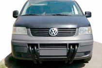 Volkswagen T5 Transporter 2003-2010 Bull Bar ST006-04 Grille Black (Stainless Steel) photo 1