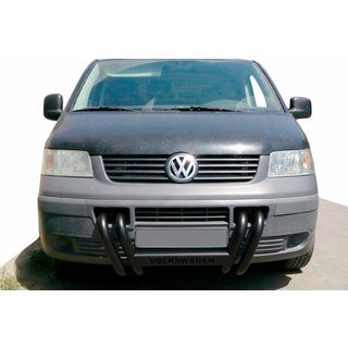 Bull Bar ST006-04 Grille Black (Stainless Steel) Volkswagen T5 Transporter 2003-2010 photo 1