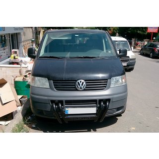 Bull Bar ST006-04 Grille Black (Stainless Steel) Volkswagen T5 Transporter 2003-2010 photo 3