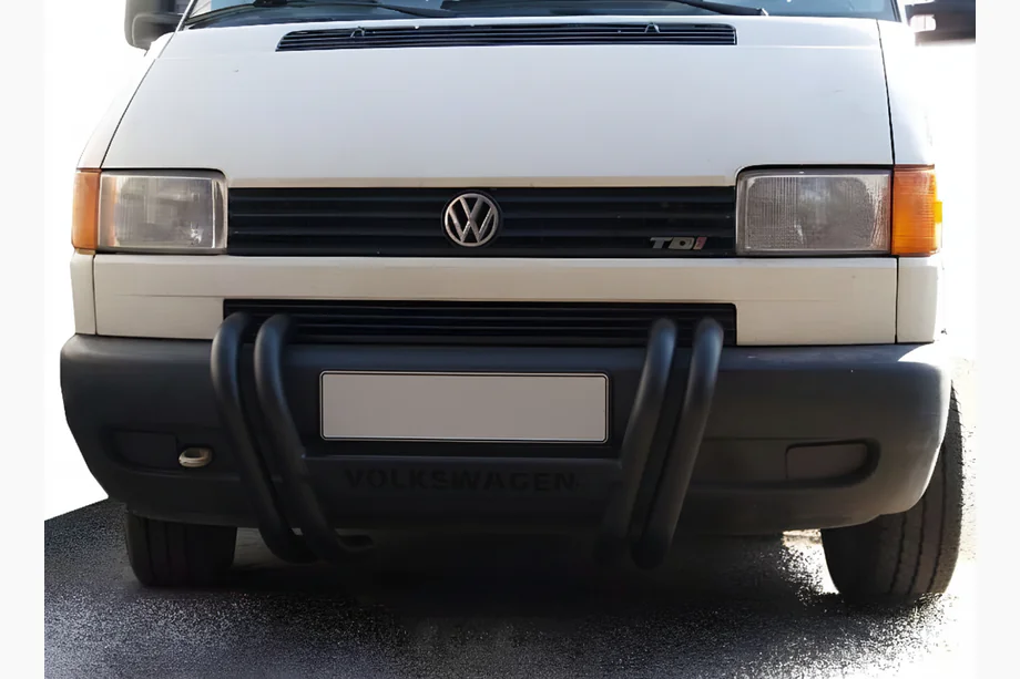 Volkswagen T4 Transporter 1990-2003 Bull Bar ST006 Black (Stainless Steel) Image