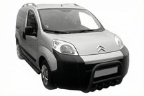 Citroen Nemo 2007-2017 Front Bar QT006 Black (Stainless Steel) photo 1
